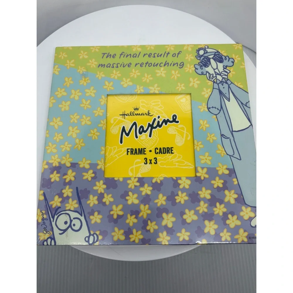 Hallmark Maxine Picture Frame 3x3 New in Package Cartoon Character Decor for Mom